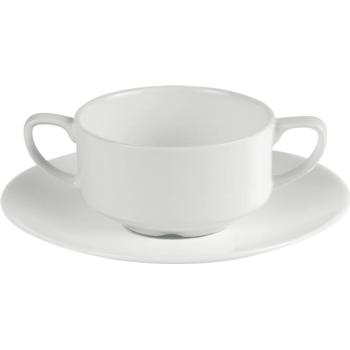 Handled Soup Cup & Soup Cup Stand