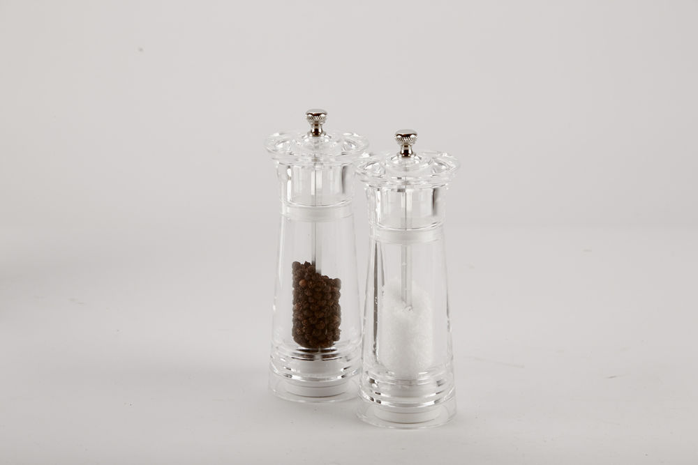 Acrylic Salt/Pepper Mill Ceramic Grinder