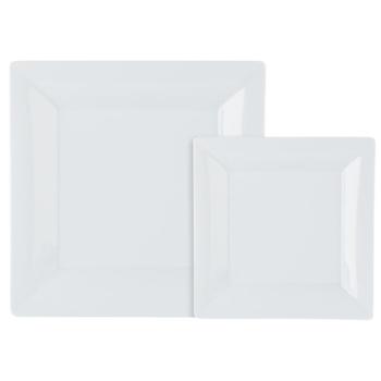 Deep Square Plates