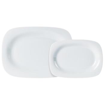 Rectangular Rimmed Plates