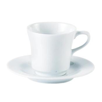 Tall Tea Cup & Saucer