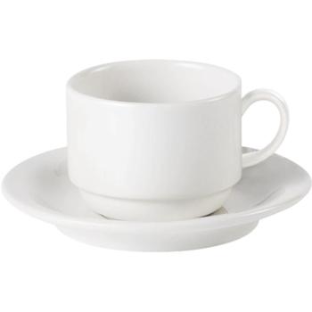 Traditional Stacking Cup & Standard Saucer