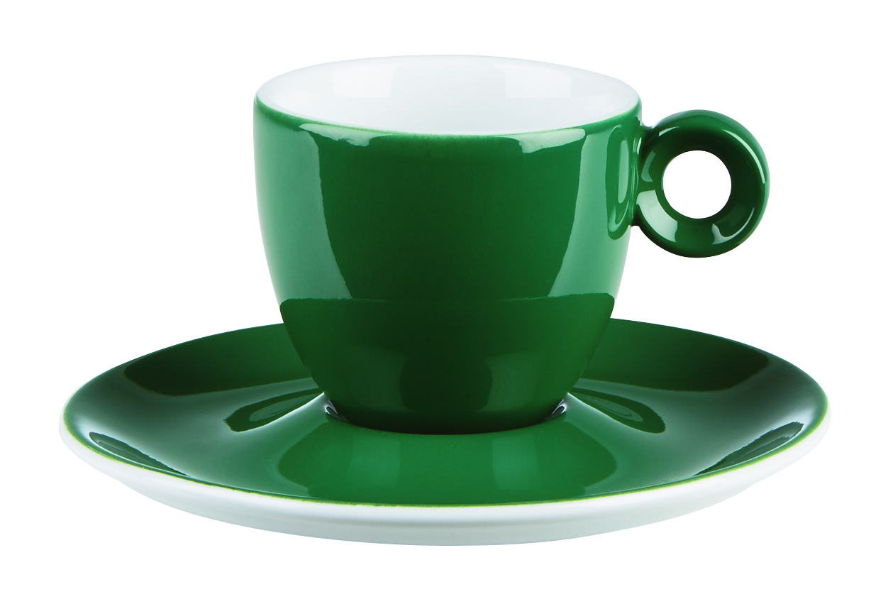 Espresso Cups & Saucers