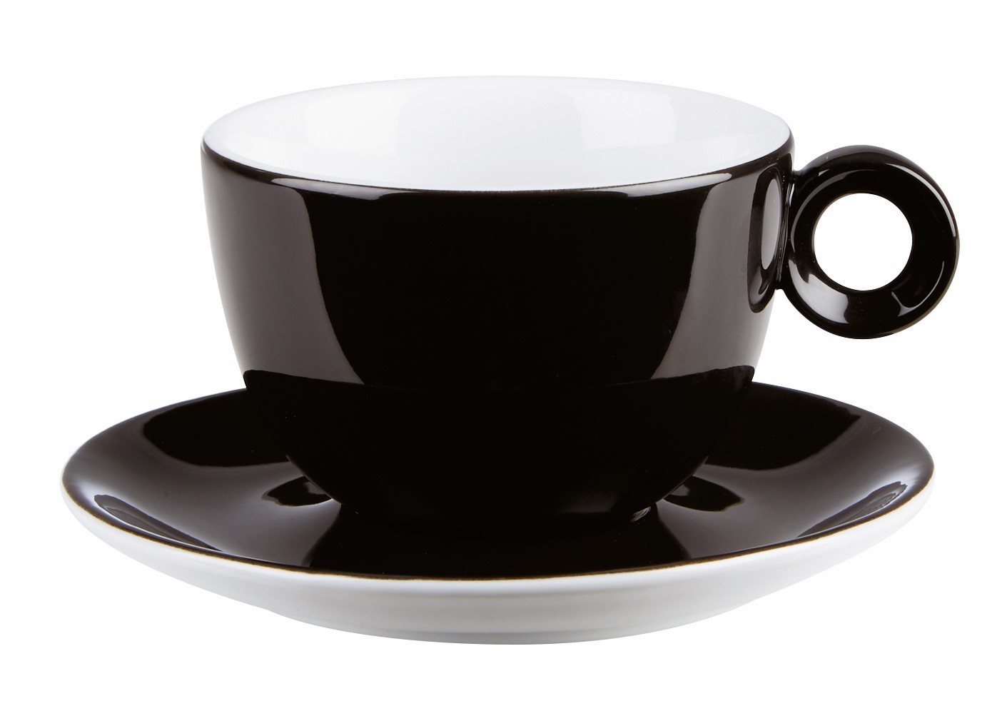 Bowl Shaped Cups & Saucers