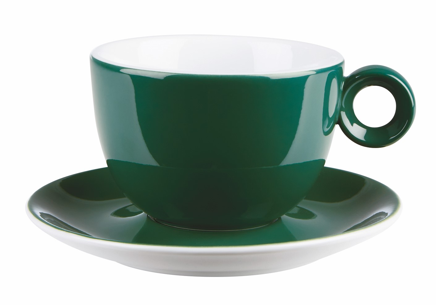 Bowl Shaped Cups & Saucers