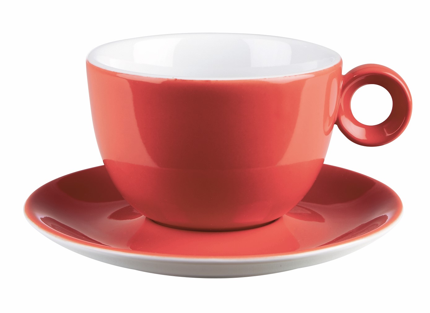 Bowl Shaped Cups & Saucers