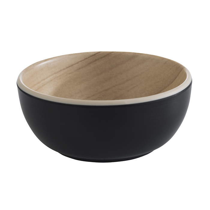 Frida Melamine Bowls Black